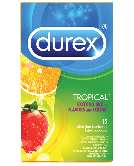 Durex Tropical Flavours Box 12