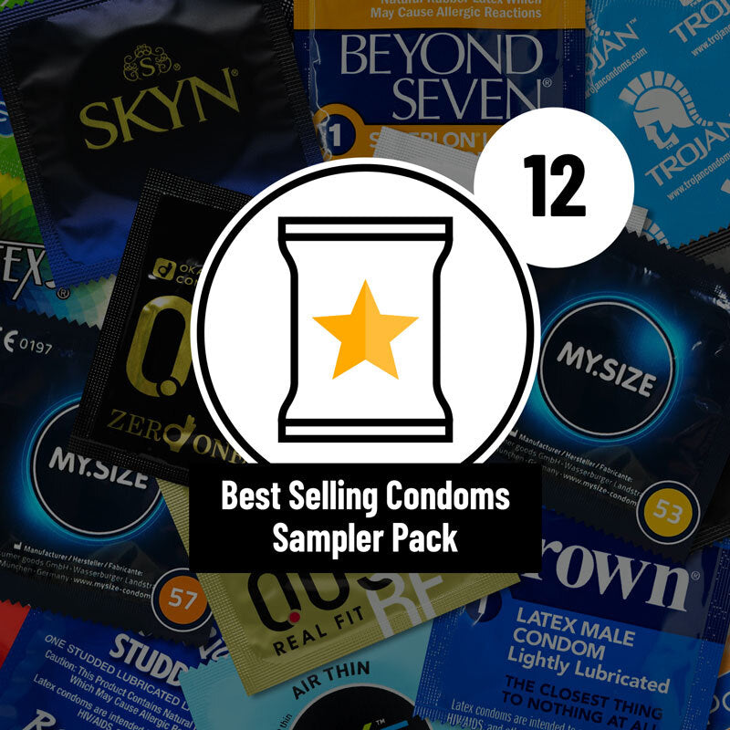 Best-Selling Condoms Sampler Pack