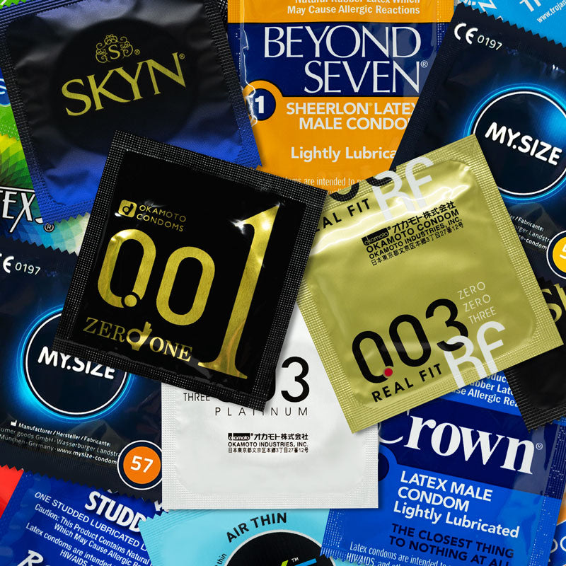 Best-Selling Condoms Sampler Pack