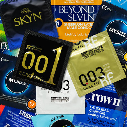 Best-Selling Condoms Sampler Pack