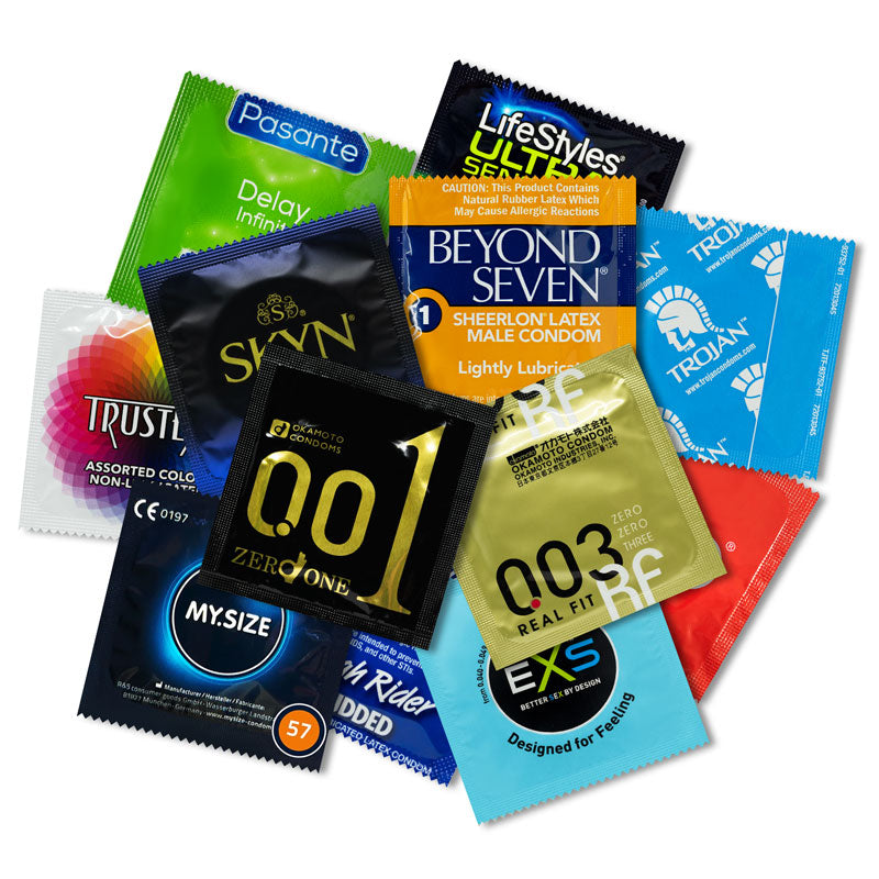 Best-Selling Condoms Sampler Pack