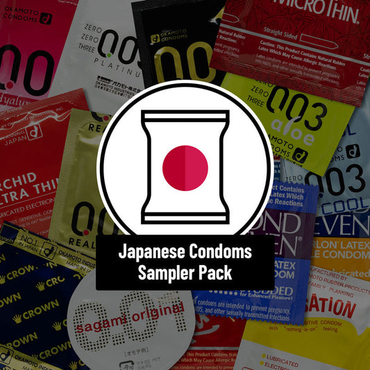 Pack d'échantillons de préservatifs japonais
