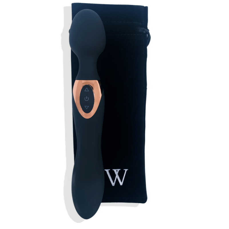 Rhea - Le vibromasseur à baguette multivitesse luxueux et rechargeable