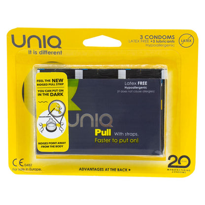 Préservatifs Uniq Pull Pack 3