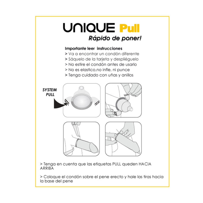 Préservatifs Uniq Pull Pack 3